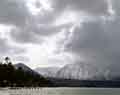Storm on Mt. Tallac.  Lake Tahoe, California.