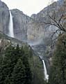 Yosemite Falls. Yosemite National Park. California.
