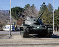 US Army tank in park. Bodfish, California.