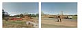 US 69, Pollok, Texas.  180° Diptych.  Keystone XL Pipeline construction corridor.  Google Street View 2013.