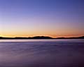 Twilight from Pope Beach, Lake Tahoe, California