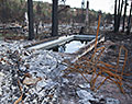 Hidden Pine Ct neighborhood. Tubbs Fire aftermath. Santa Rosa, California.