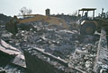 Clearing rubble. Oakland Firestorm October 21, 1991