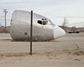 Aircraft Nose on Pallete. El Mirage, California.