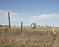 Sante Fe Lake Rd. Keystone Pipeline route. Douglass, Kansas