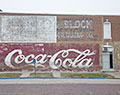 Coca Cola mural. Council Grove, Kansas